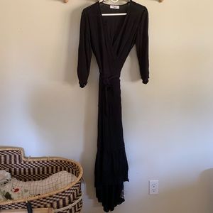 Danae Wrap Maxi Dress